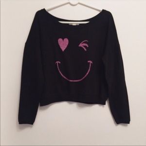 NWOT Forever21 Winking Face